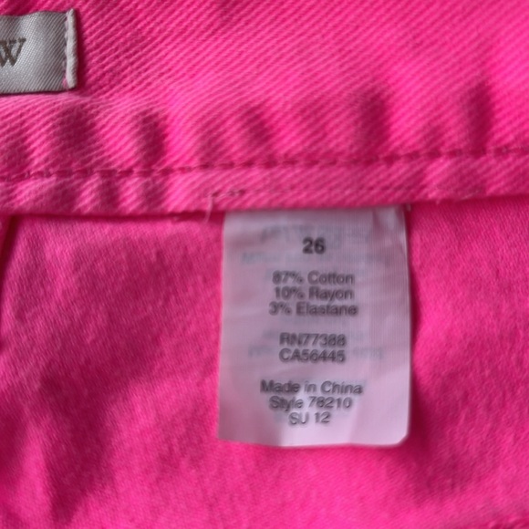 J CREW HOT PINK MINI SKIRT! - Picture 8 of 8